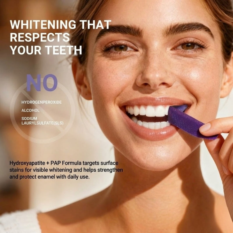 Whitening Strips +FREE Cheek Retractor