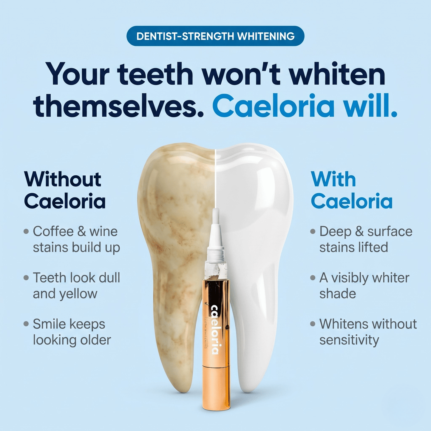 Teeth Whitening Gold Serum Pen