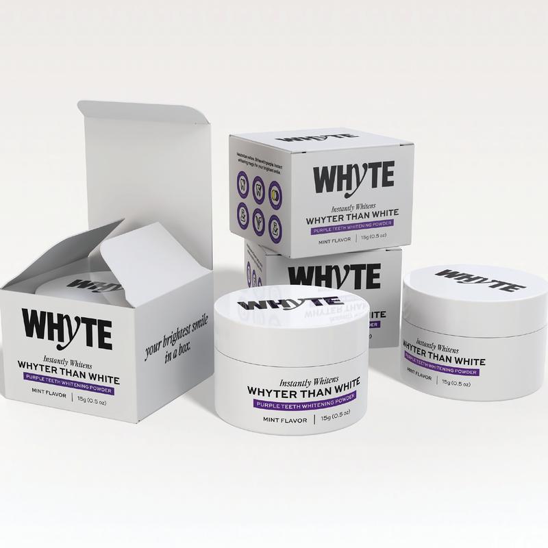 Purple Teeth Whitening Powder