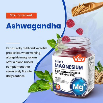 14-in-1 Magnesium Gummies Complex