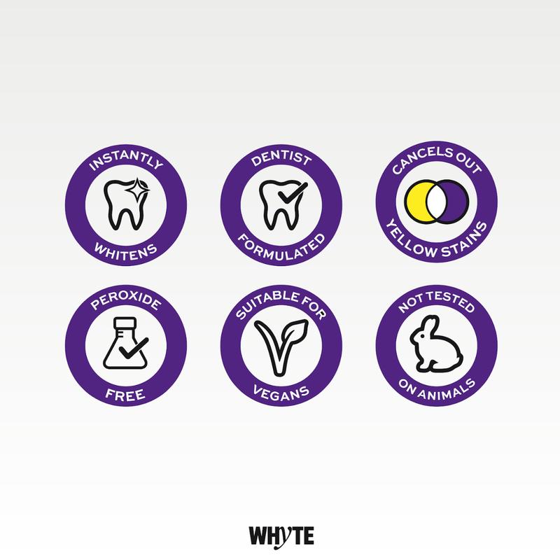 Purple Teeth Whitening Powder