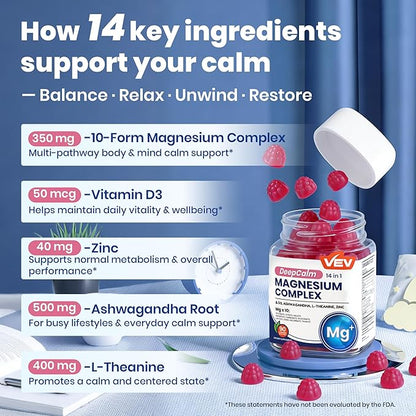 14-in-1 Magnesium Gummies Complex