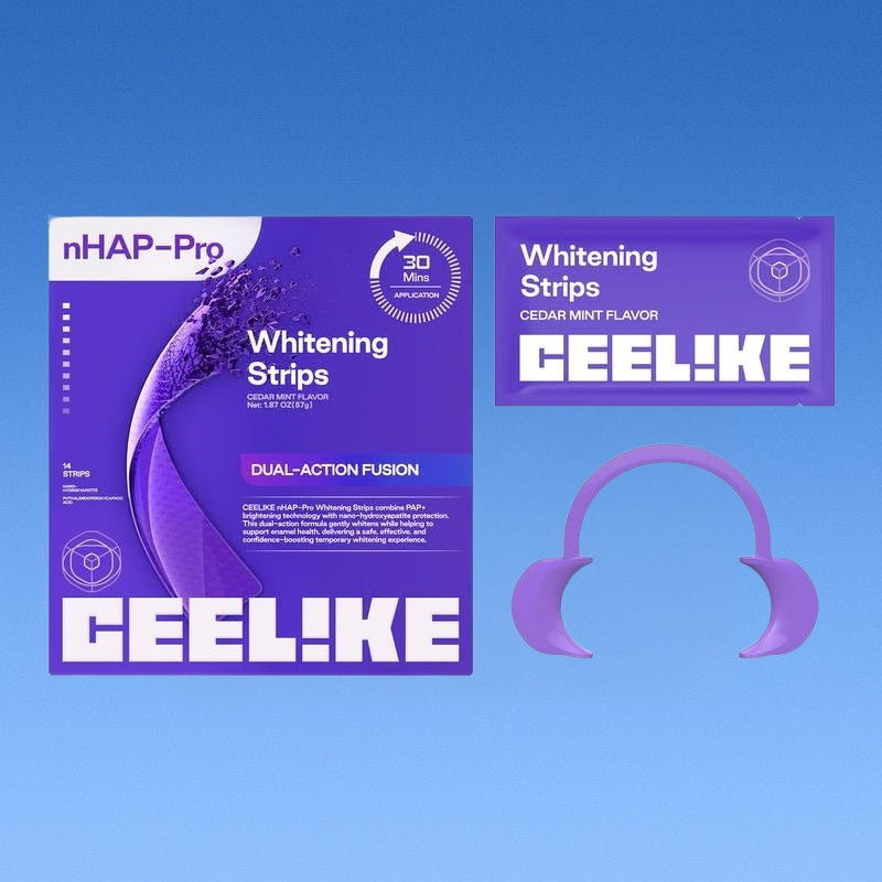 Whitening Strips +FREE Cheek Retractor