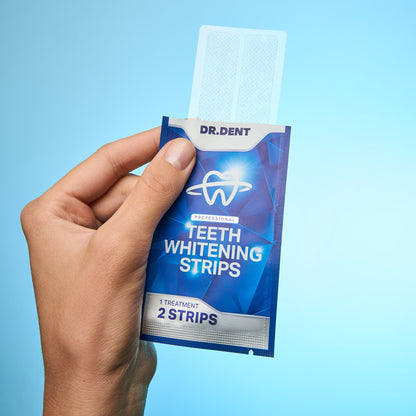 Dr Dent Teeth Whitening Strips (7x pairs per pack)