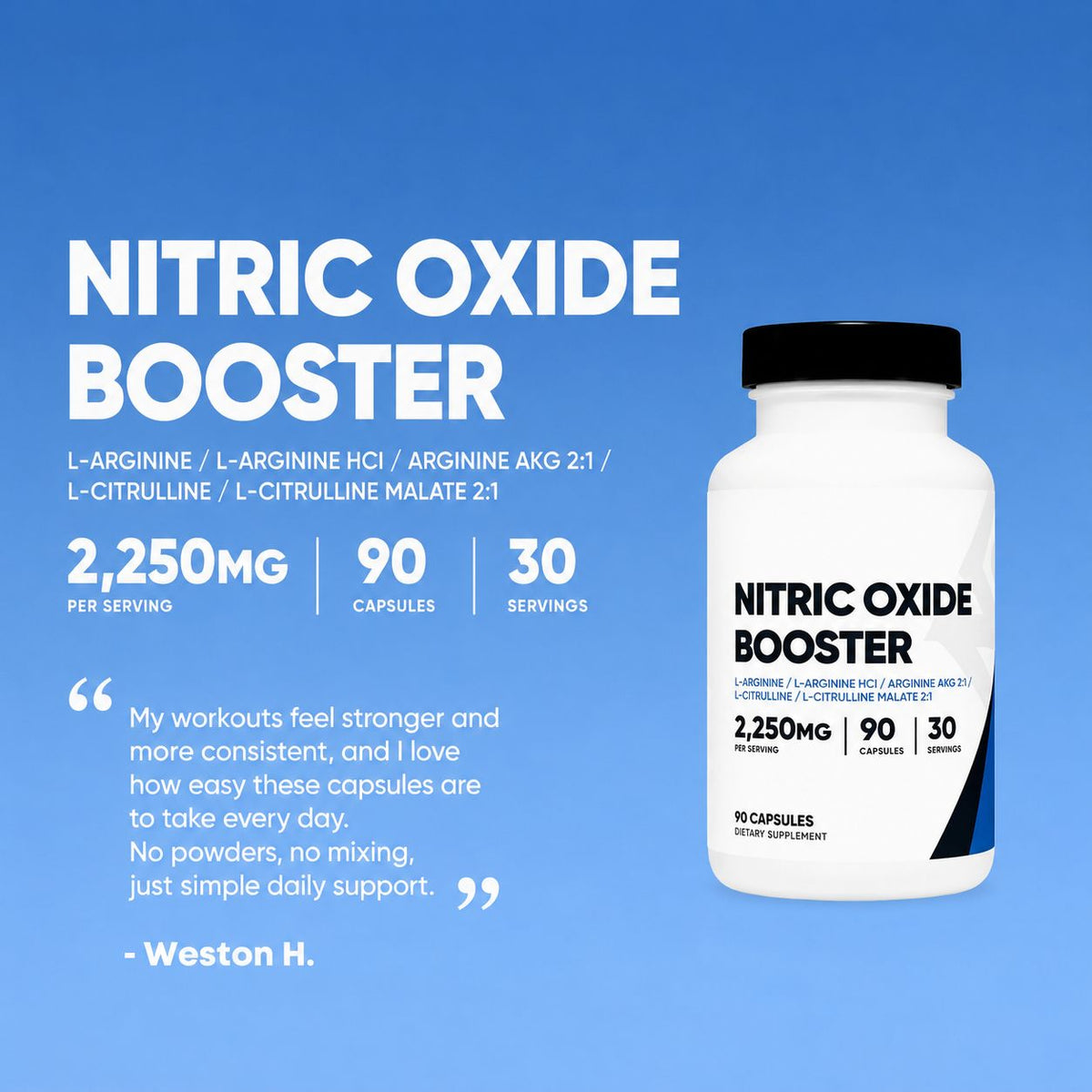 Nitric Oxide Booster Capsules