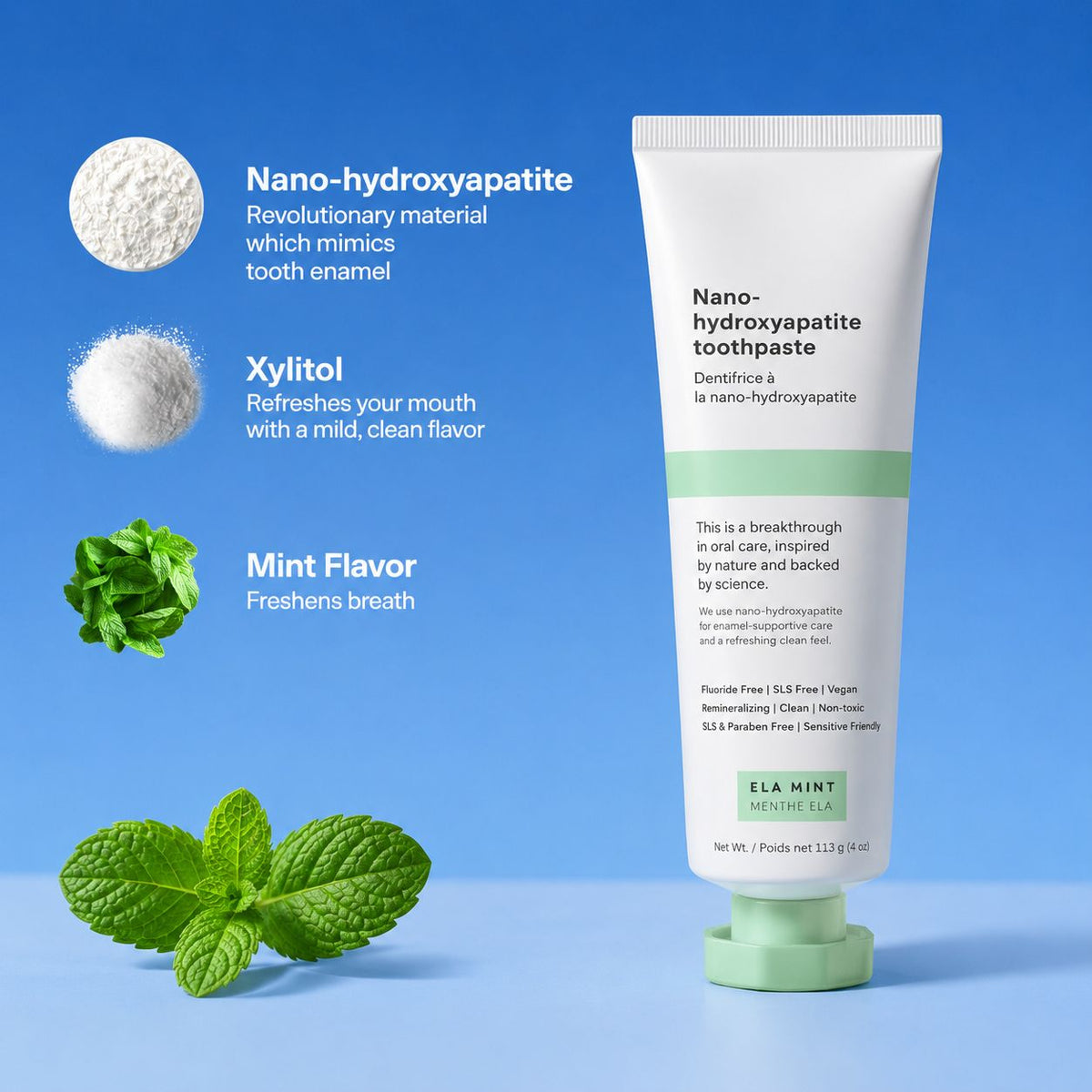 Nano-Hydroxyapatite Toothpaste