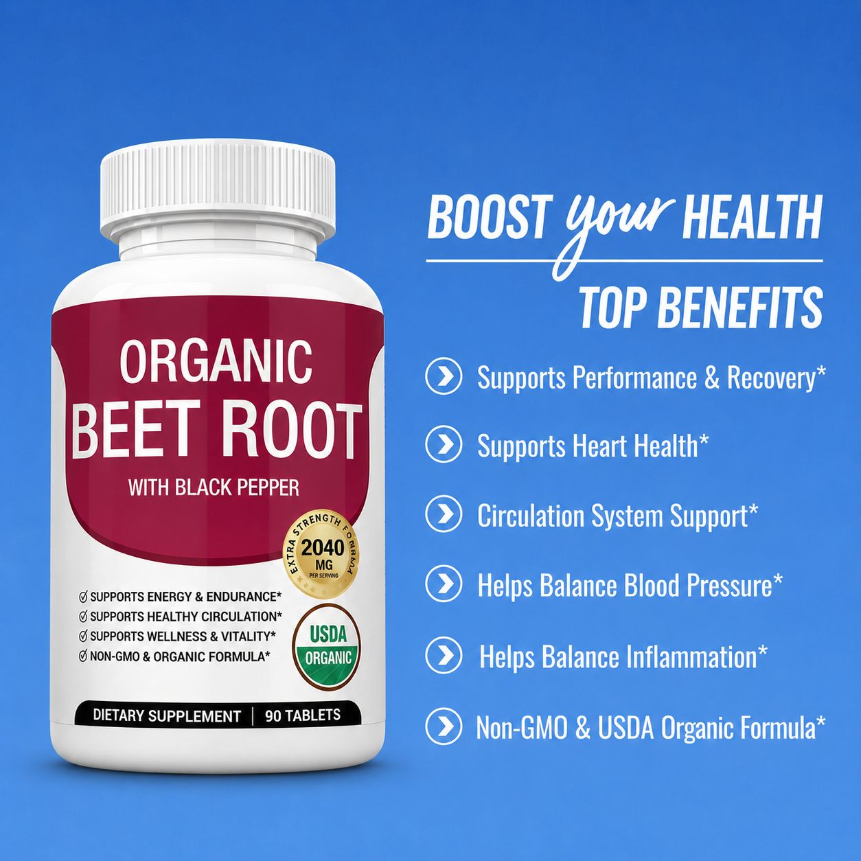 Organic Beet Root Tablets