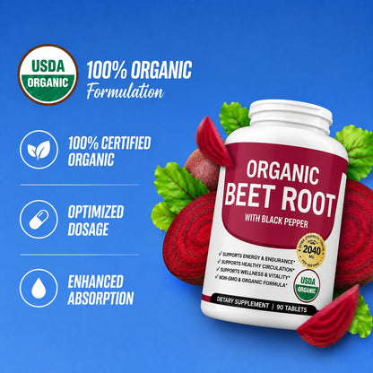 Organic Beet Root Tablets