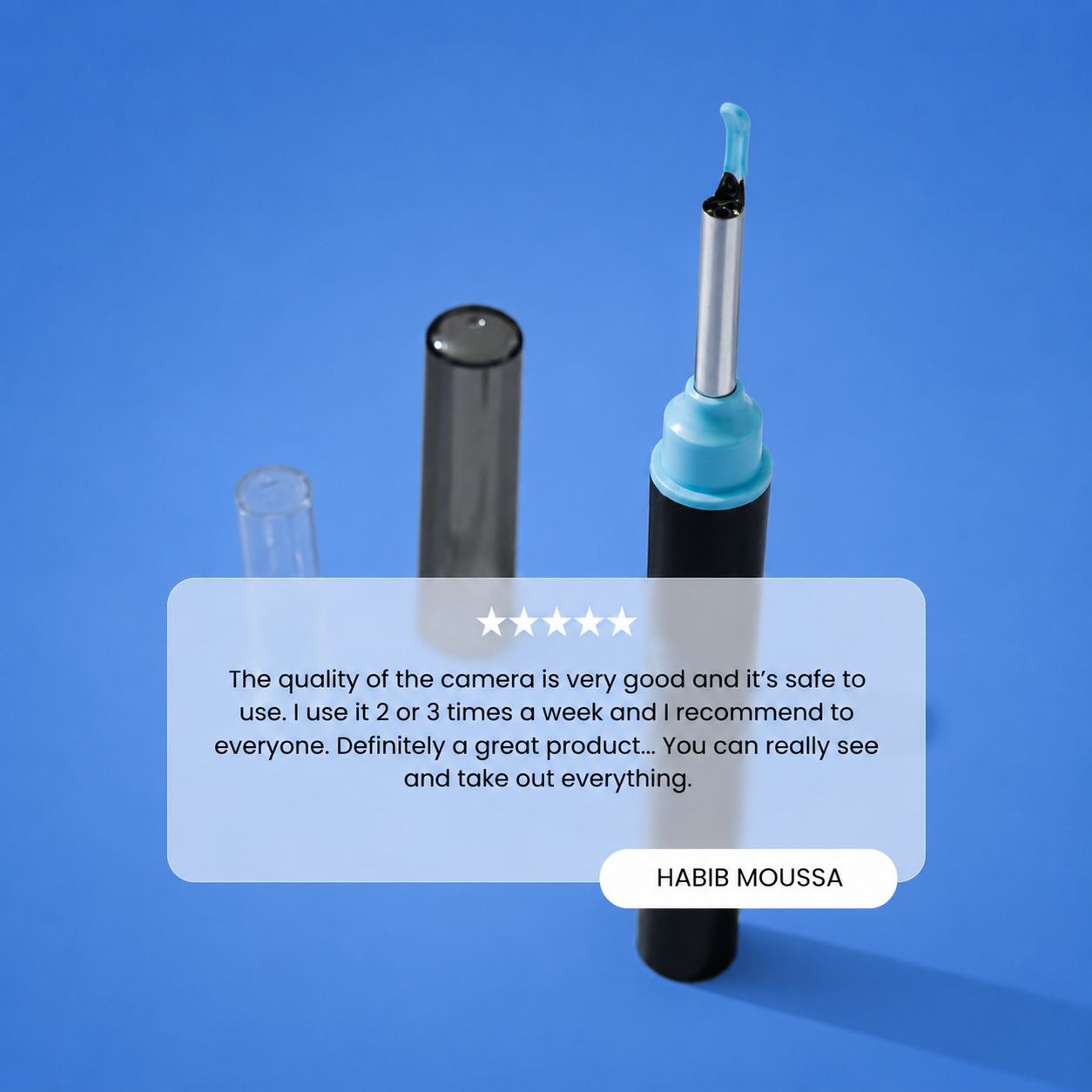 Ear Wax Removal Tool with Camera