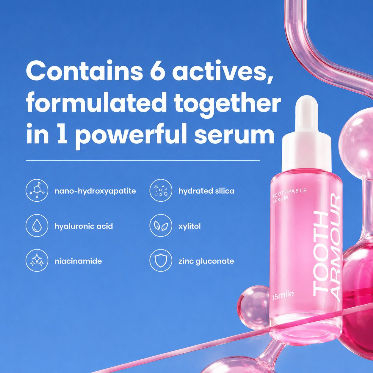 Tooth Armour Fluoride Free Toothpaste Serum