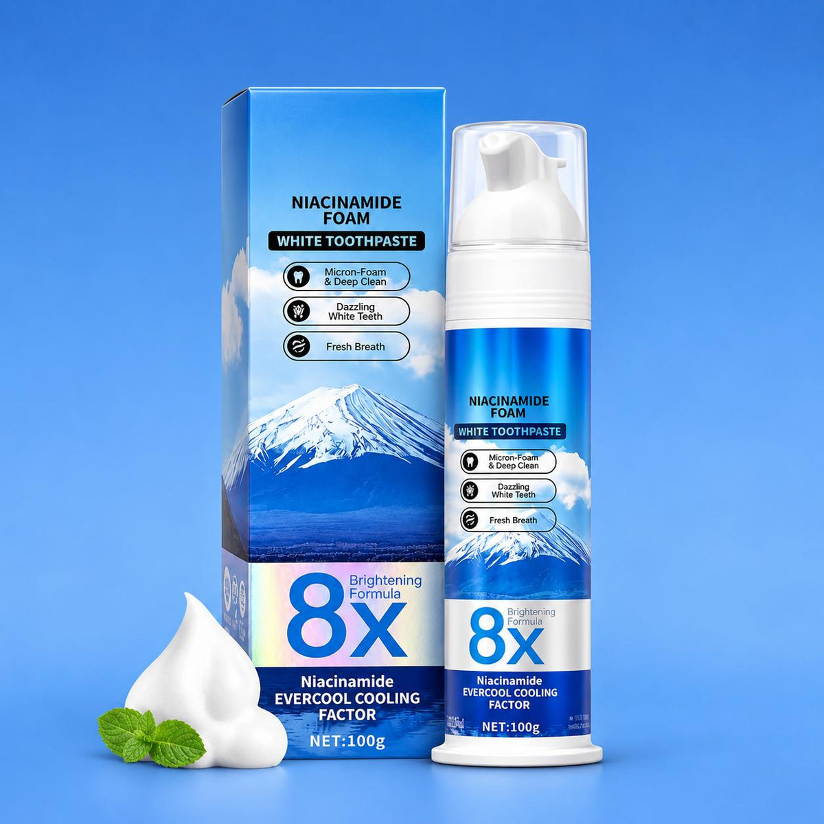 Niacinamide 8X Foaming Toothpaste