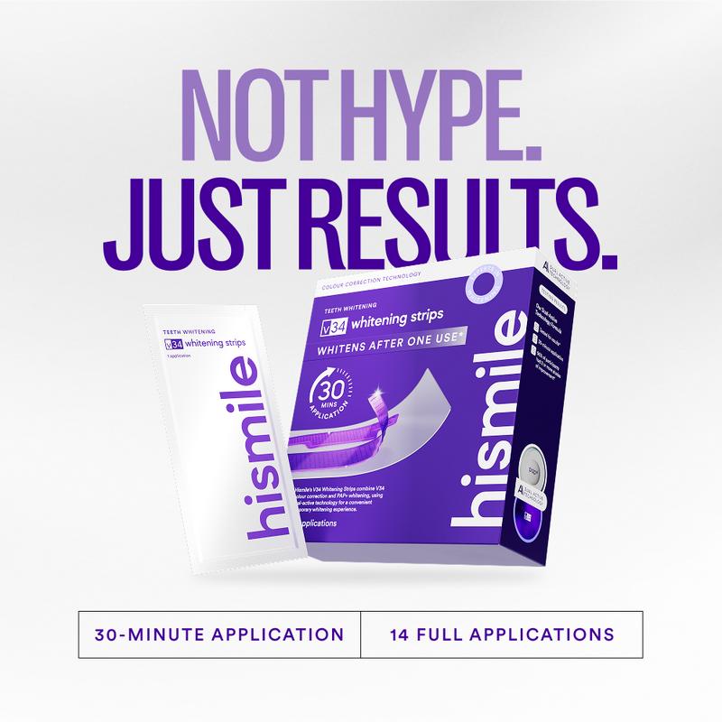 V34 Whitening Strips